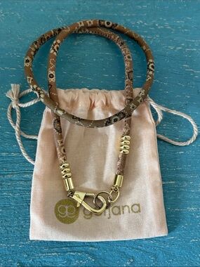 Gorjana Paisley Bandana Long Necklace